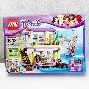 NEW Lego Friends 41037 Stephanie's Beach House RETIRED SEALED Stephanie Kate